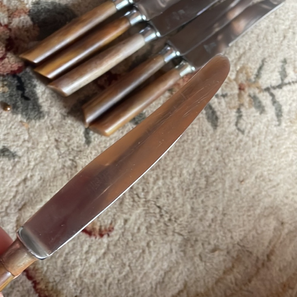 Vintage Butter knife set - Picture 5 of 7